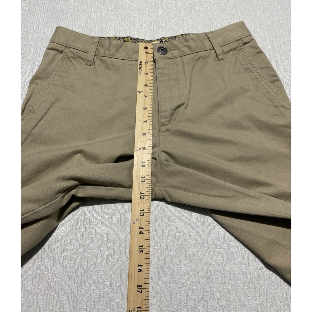 Utility Mens Size 30 Beige Cotton Casual Chino Shorts Utility - Picture 5 of 8